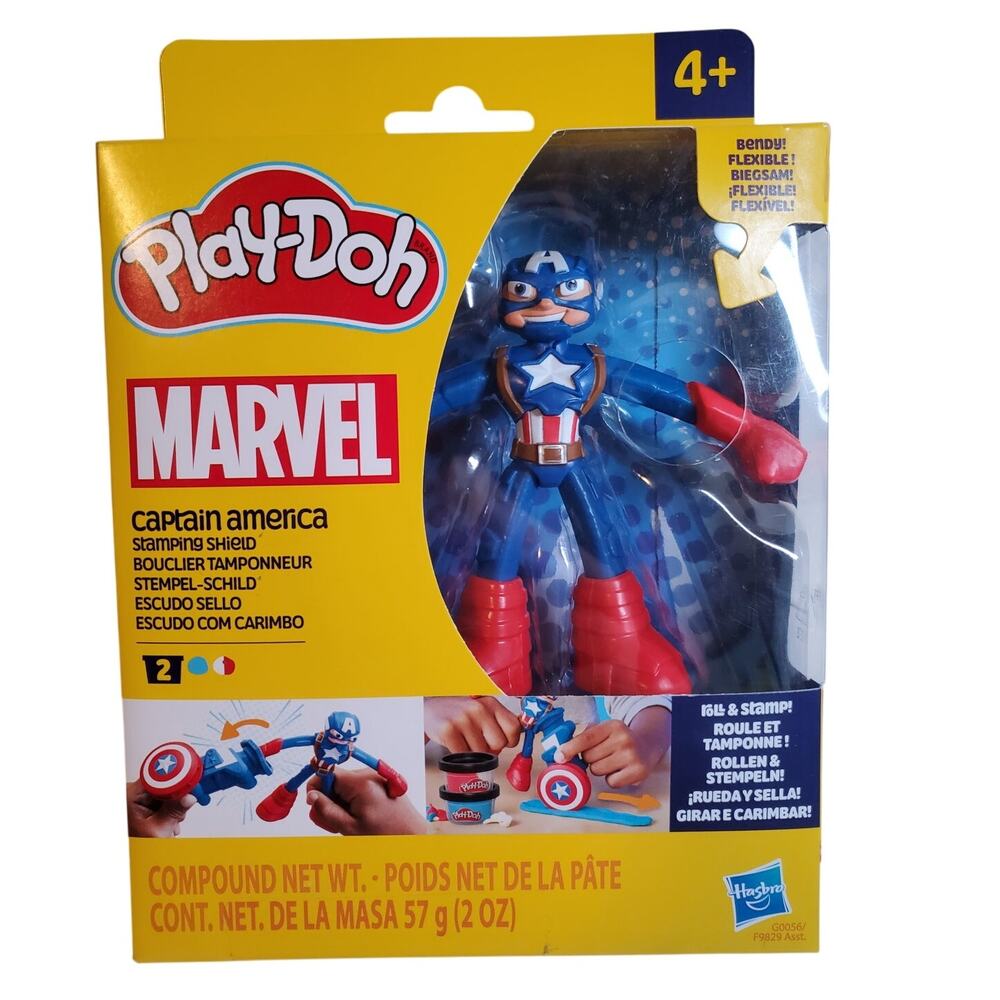 Marvel Play-Doh - Captain American Stamping Shield